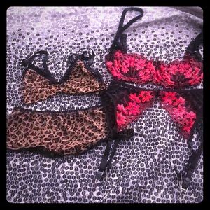 Two lingerie sets